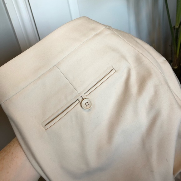 ✨Club Monaco✨ Beige Trouser Pant Size 6 - Picture 3 of 8